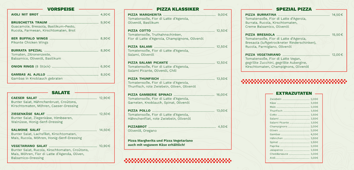 Menu Pizzeria Nunzio-1