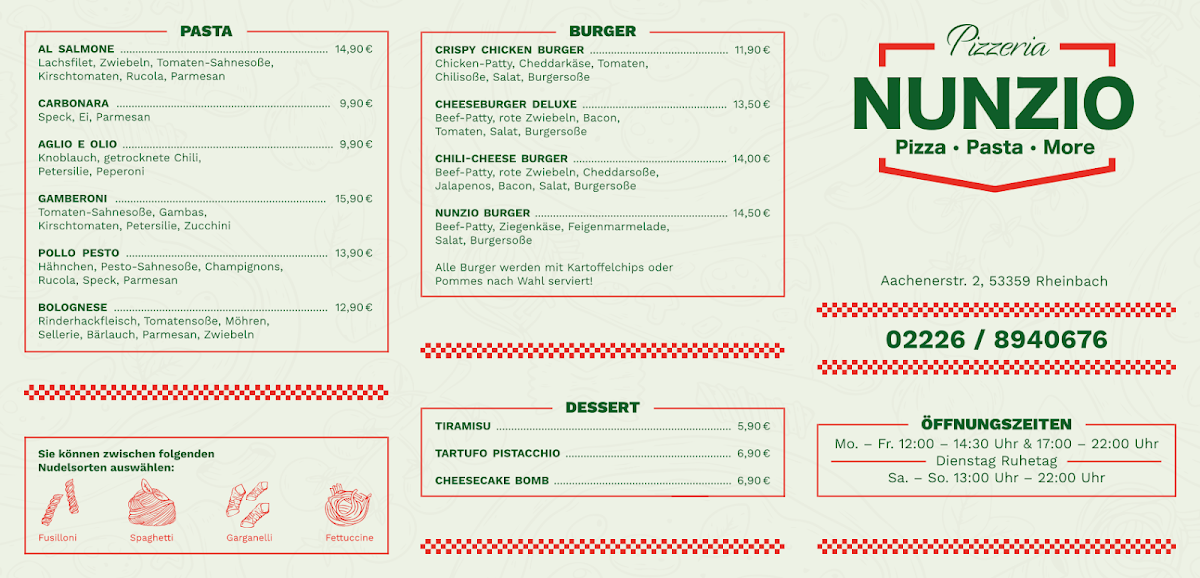 Menu Pizzeria Nunzio-2